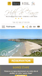 Mobile Screenshot of hotel-france-camaret.com
